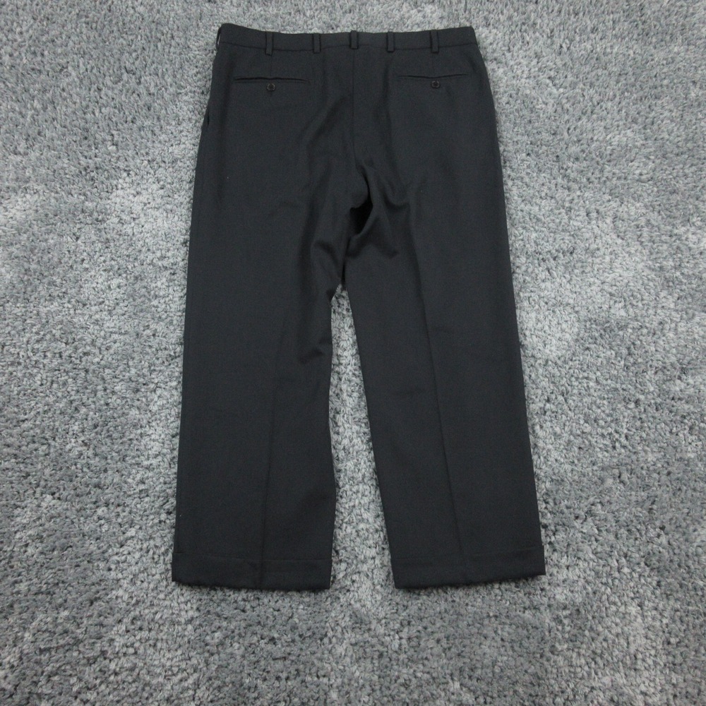 Brooks Brothers Pants Mens 38x30 Dark Blue Wool Cuffed Madison 36x26* - Picture 15 of 16